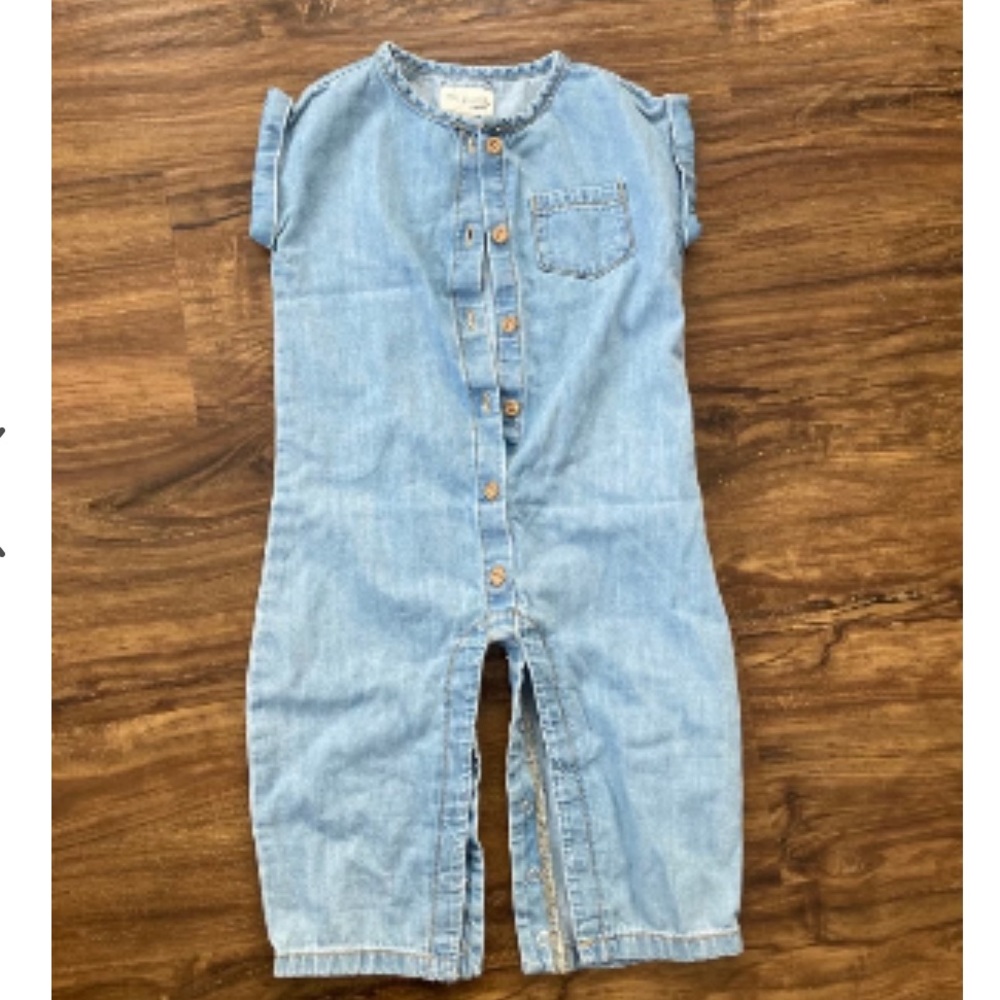 Little Planet denim jumpsuit